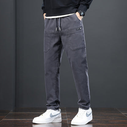 🔥【S-6XL】🔥 2026 Nowe, wysokiej jakości bawełniane spodnie casualowe
