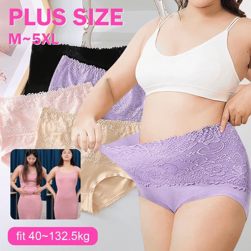 🔥【6szt】(M-6XL)Ostatni dzień super wyprzedaży-2026 Nowo ulepszona, nieprzemakalna bielizna z wysokim stanem