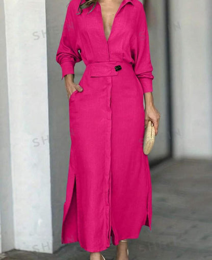 【🔥Top Sale】👗Nowa modna sukienka, klasyczny, elegancki i prosty design