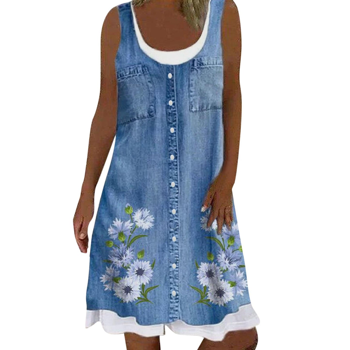 👗💖 【S-5XL】Nové dámské šaty velké velikosti s retro potiskem z roku 2026