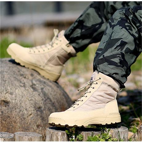💦🥾【39-45】Botas militares de hombre para senderismo y montañismo al aire libre.
