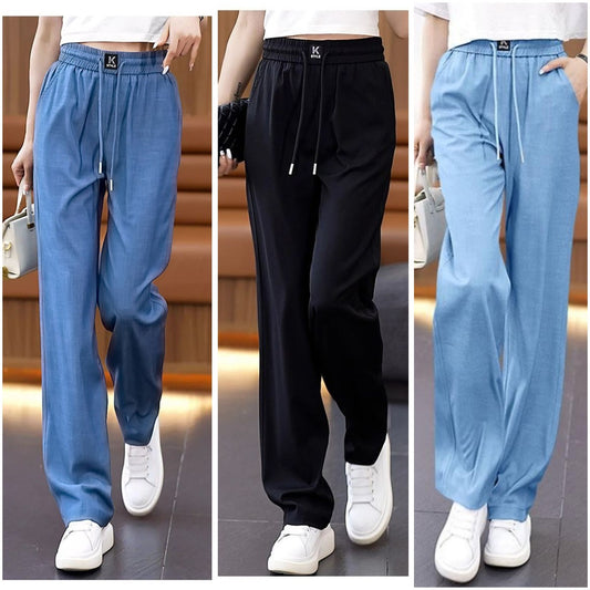 🔥【Cumpără 1, primești 1 gratuit】👖【S-3XL】2025 noi pantaloni casual cu drapaj moale de înaltă calitate