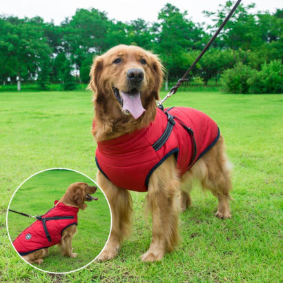 🔥🐕‍🦺【Kúpte 1 a dostanete 1 zadarmo】 Vodeodolná kožušinová bunda pre psov všetkých veľkostí