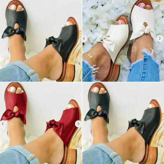 ✨【35-43】👡Nové sandále s mašľou, módne dámske sandále