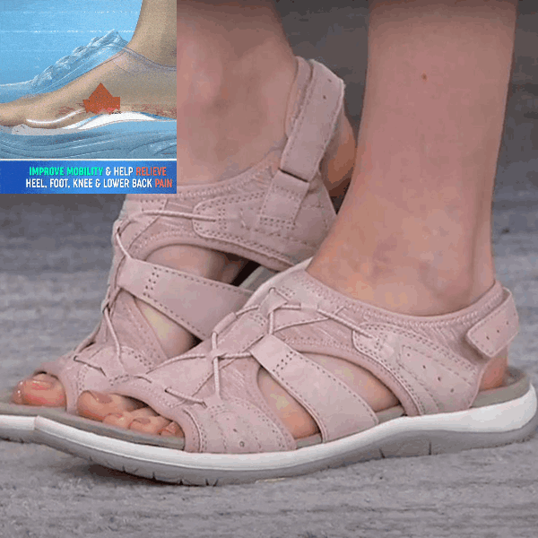 👡【35-44】 Légáteresztő retro divatos alkalmi, légáteresztő strandszandál