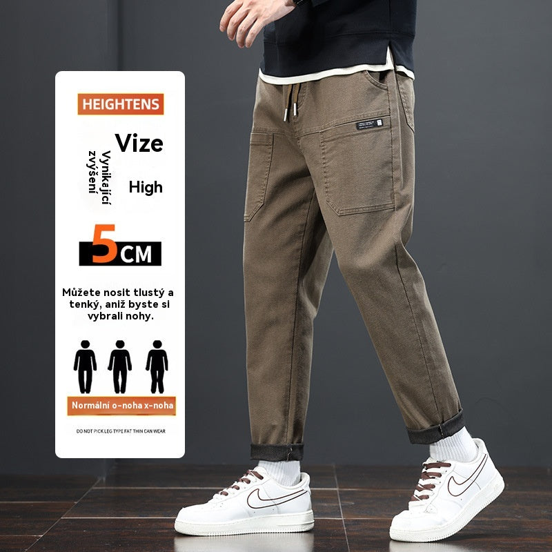 🔥【S-6XL】🔥 2026 Nowe, wysokiej jakości bawełniane spodnie casualowe