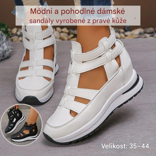🌸【35-44】2026 Módní a pohodlné dámské sandály z pravé kůže