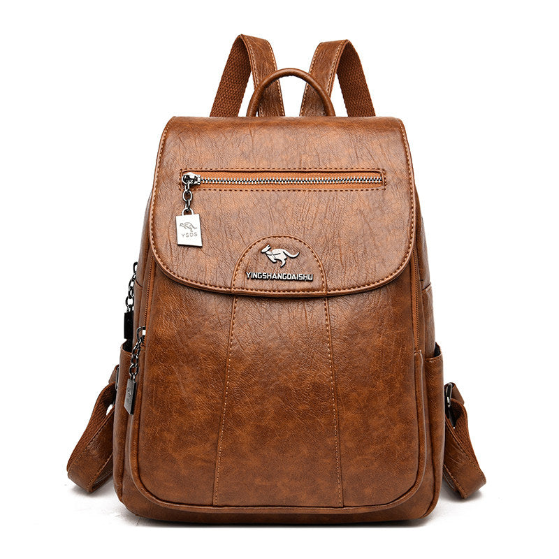 👜🎒【Ograniczona czasowo obniżka ceny】Damski plecak podróżny retro z miękkiej skóry