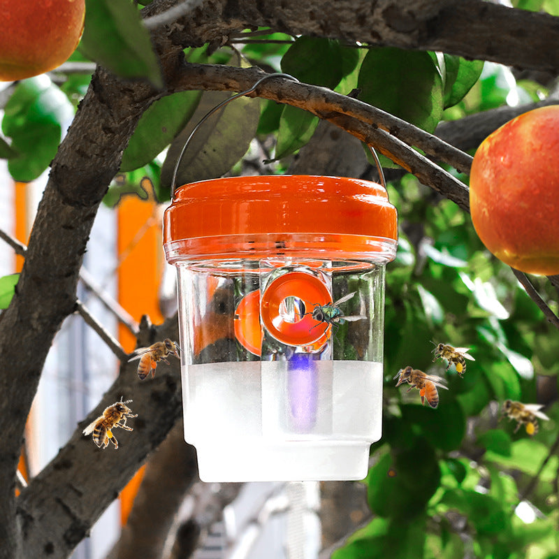 🐝☀️ Napelemes darázscsapda teraszra és kertbe 🔋🌿 – hatékony, újratölthető és időjárásálló – vegyszermentes, akár 500 négyzetméterre – spórolj most!