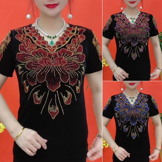🔥【M-5XL】👚Koszulka z krótkim rękawem na lato 2025