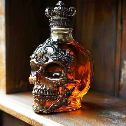 🍾🥃Set de sticle de whisky cu design amuzant (300–320 ml)｜6 modele creative și unice｜Cadou original și decor cool pentru bar