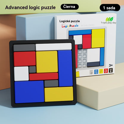 🧒【Kúp 1, získaj 1 zadarmo】Vzdelávacie puzzle pre deti, tréning logického myslenia, stavebné bloky, vzdelávacie hračky