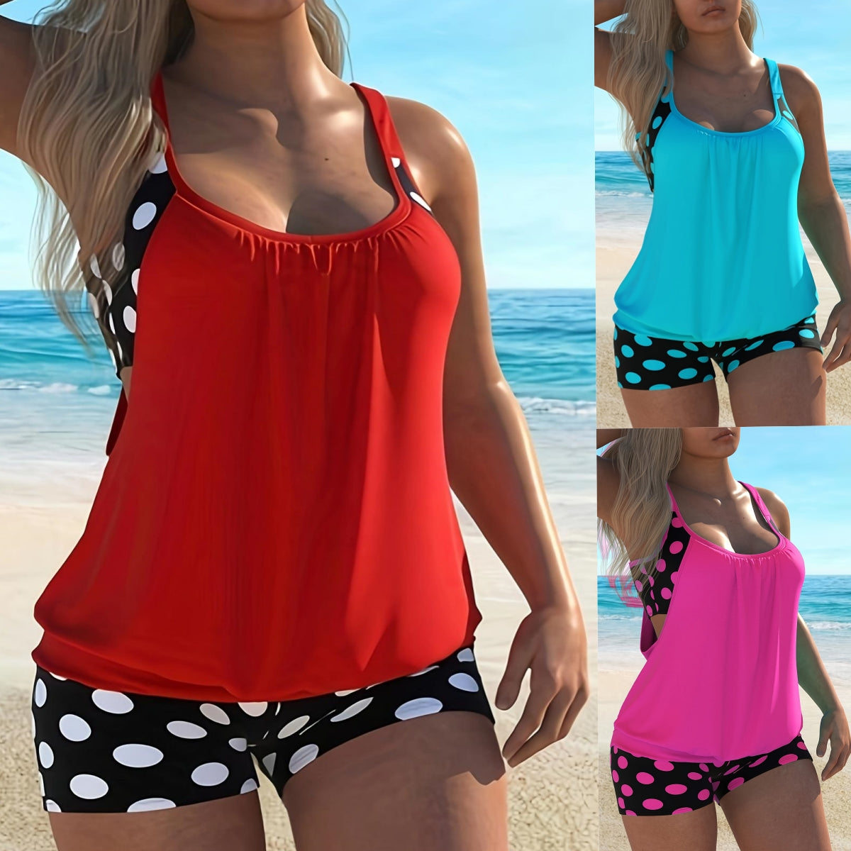 🏖️⏳ Časově omezená akce 🔥【S-5XL】Nové dámské módní plavky s potiskem 👙