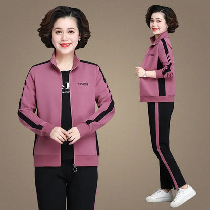 🥼👖【M-5XL】Jesienny nowy modny strój sportowy