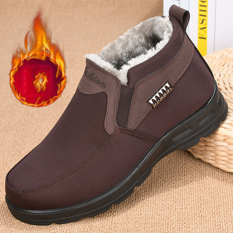 【39-47】❄️ Pripravte sa vopred! 🥾Pánske zimné hrubé bavlnené čižmy a flísové zimné čižmy 