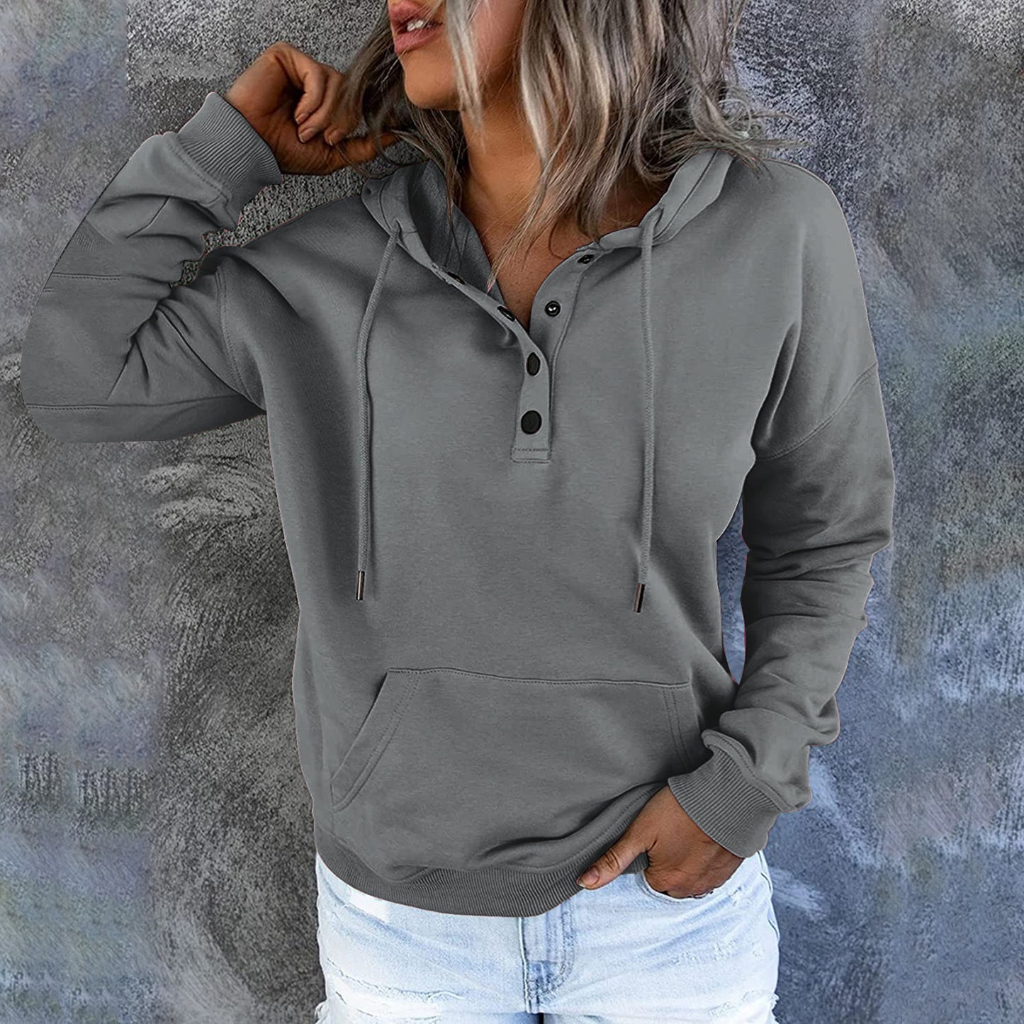 【S-3XL】🔥 Moda damska bluza z kapturem