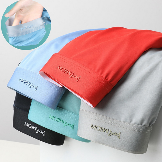 🍃🧊【1 set de 5 piese】 2025 noi boxer respirabili din mătase de gheață pentru bărbați
