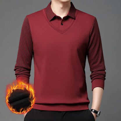 🔥【M-4XL】👔 Business casual, dwuwarstwowa, ciepła kamizelka