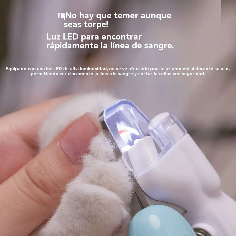 🔥【Compra 1 y llévate 1 gratis】🐈🐕Iluminación LED - cortaúñas para gatos y perros