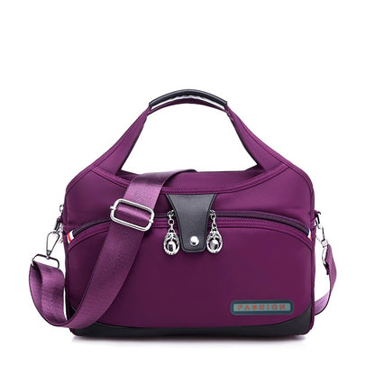 👜【50% kedvezmény】Divatos női könnyű, lezser Oxford szövet kézitáska nagy kapacitással, 💧Vízálló, ✅Tökéletes utazáshoz és vásárláshoz, ✅Többféle hordozási lehetőség: kézitáska, válltáska, oldaltáska