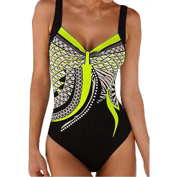 🏖2026 nový retro květinový jednodílný plavky – rychleschnoucí materiál, pohodlný a prodyšný