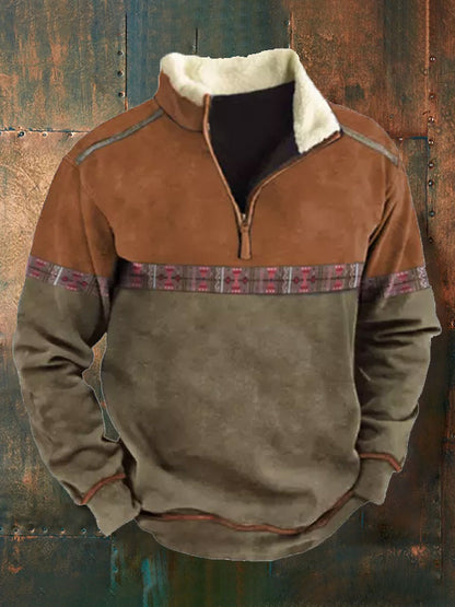 【S-3XL】🔥Sudadera térmica gruesa para hombre 2025 | Manga larga con diseño 3D | Ideal para otoño e invierno contra el frío