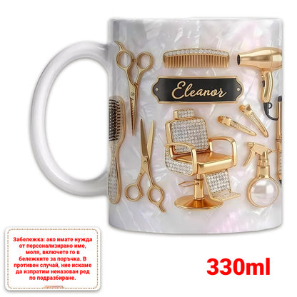 ✨✂️Személyre szabott, könnyű és luxus kerámia kávésbögre