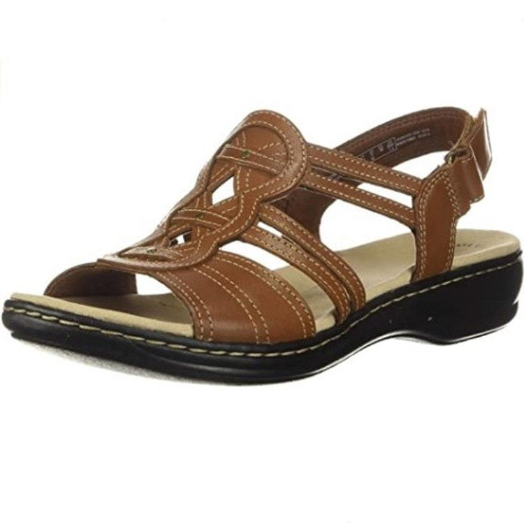 🔥【Bestseller】【35-43】Miękkie i wygodne skórzane sandały damskie