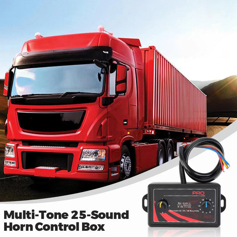 🔥Cumpără 1 Primești 1 Gratuit🚗【Universal de 12V și 24V】Cutie de control pentru difuzoare multi-voce cu 25 de voci