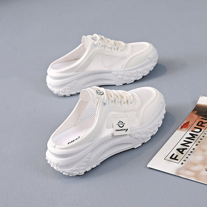 【35-40】👟Sandale noi din plasă 2025, papuci casual pentru femei, slip-on-uri de vară, pantofi leneși și pantofi sport