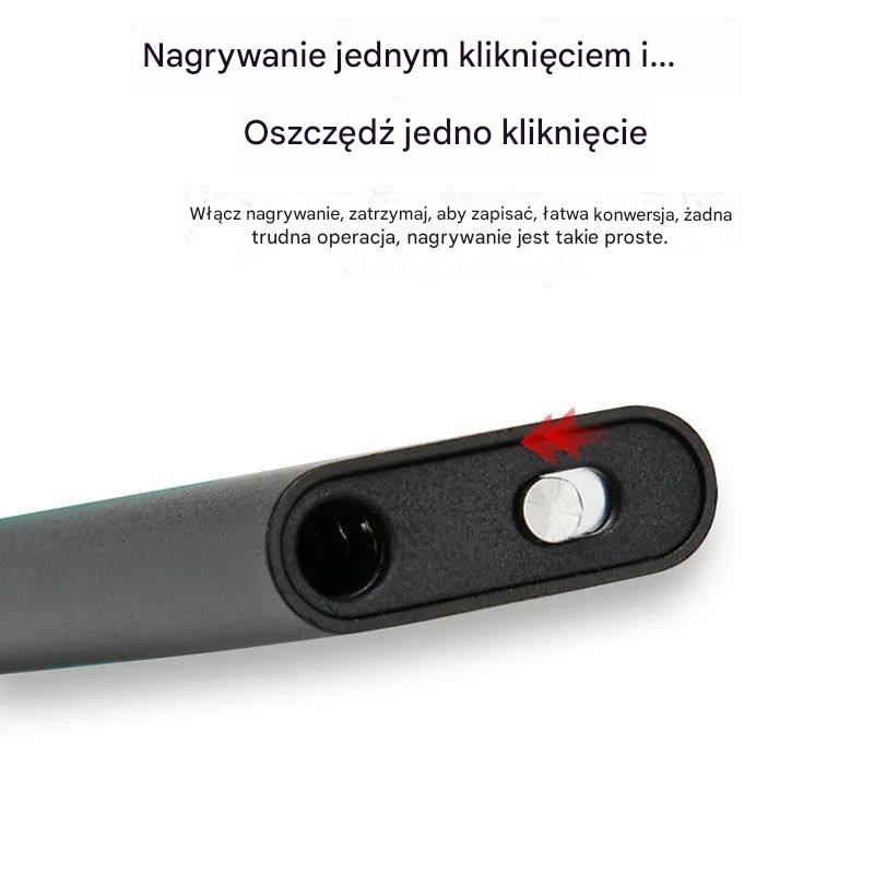 🔴【32GB】Miniaturowy dyktafon z inteligentną funkcją aktywacji głosem