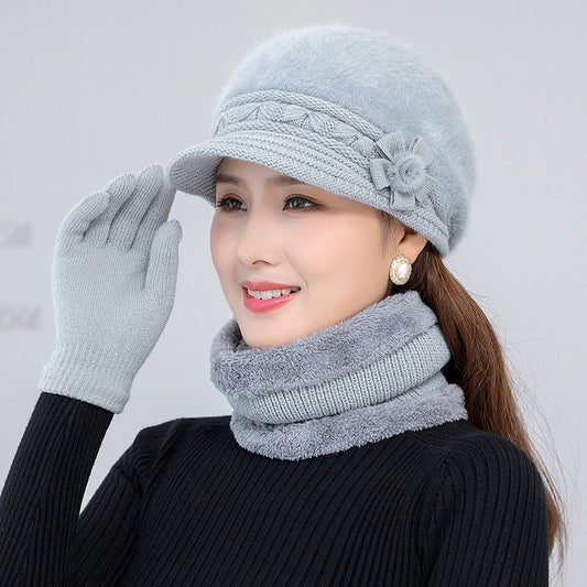 💥 49% OFF-【Czapki+Szalik+Rękawiczki】 Stylowa czapka pluszowa na jesień i zimę