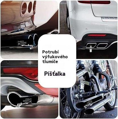 【Koupit 2 získat 2 zdarma】Turbo zvuková píšťalka na výfuk – odolná a pútavá kovová