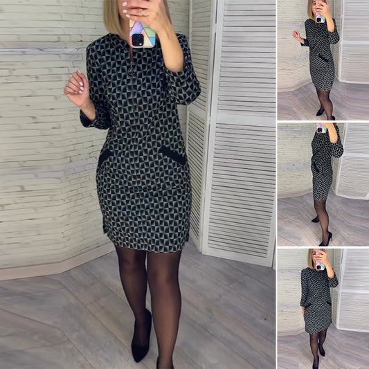 【S-5XL】🔥🥰2025 jesienno-zimowa nowa sukienka najwyższej jakości