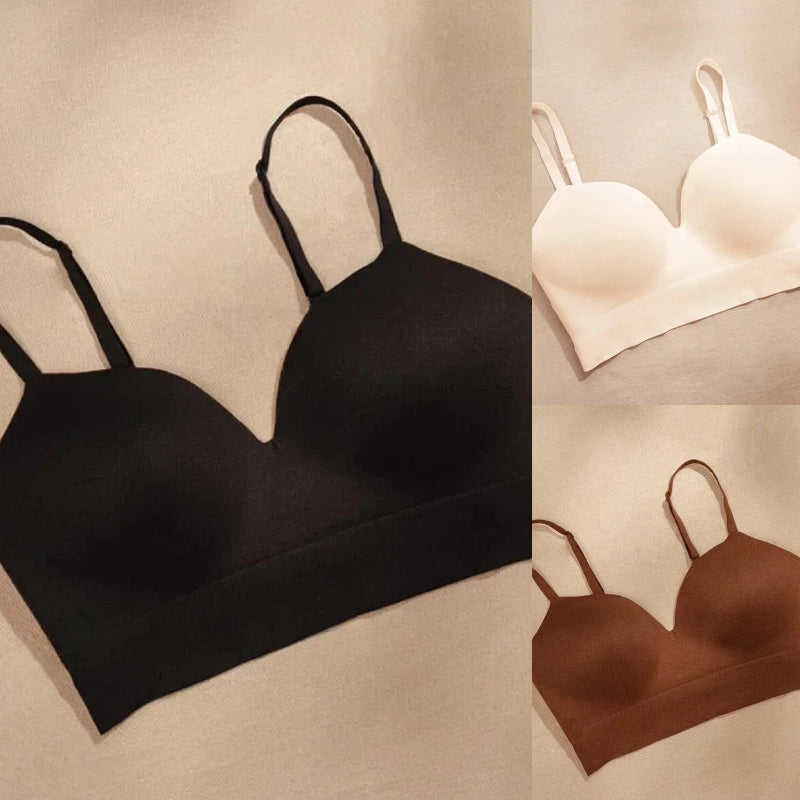 💖💖【3 sztuki】Biustonosz kompresyjny i push-up | Wygodne wsparcie, idealne dopasowanie!