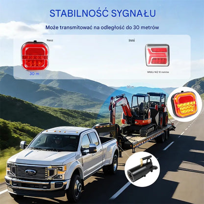 【Uniwersalne 12V/24V】🚦 Światła LED do przyczep
