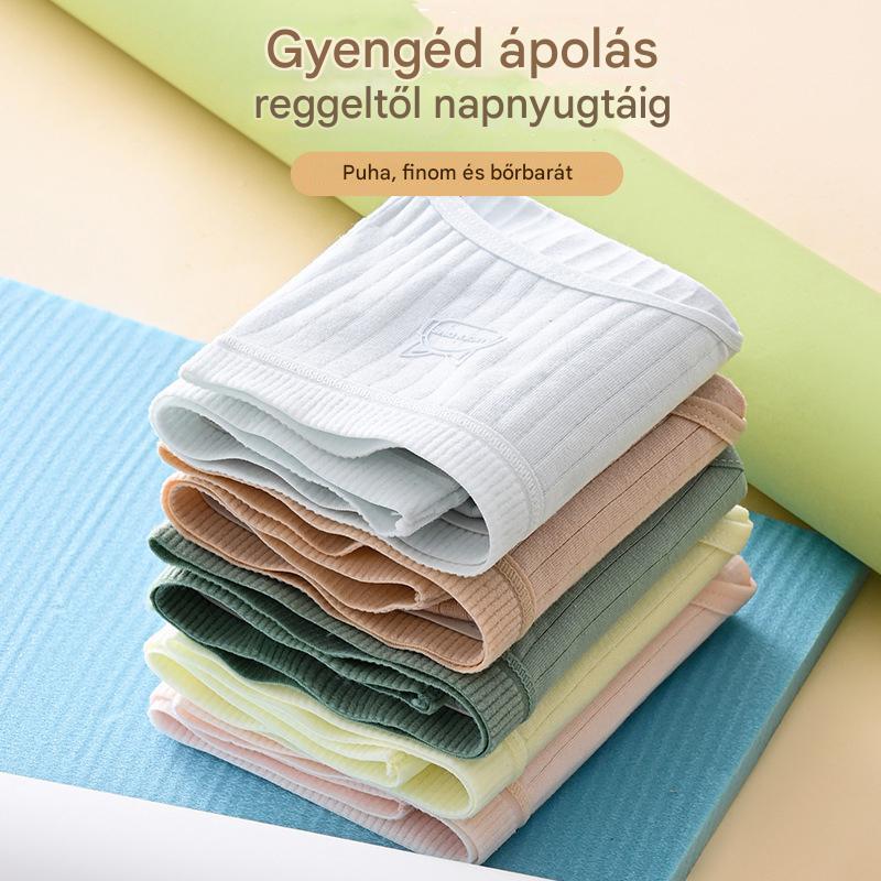 🔥UTOLSÓ NAP 50% KEDVEZMÉNNYEL🔥【7 darabos csomag】✨Női egyszerű és fejlett antibakteriális fehérnemű magas derékkal, 70-180kg súlyú nők számára