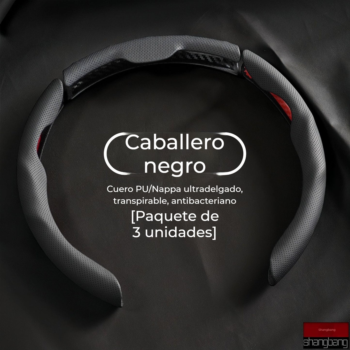 🚗【Compra 1 y llévate 1 gratis】Volante de cuero para coche, adecuado para todas las estaciones, antideslizante, absorbe el sudor y resistente al desgaste.