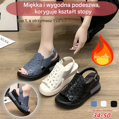 🔥【35-40】Sandały retro z miękką podeszwą i miękką podeszwą