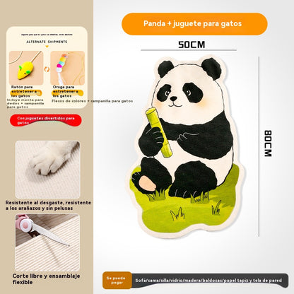 🏆【Compra 1 y llévate 1 gratis】【🔥Venta caliente】Rascador de pared para gatos que no requiere instalación - Rascador vertical Cube