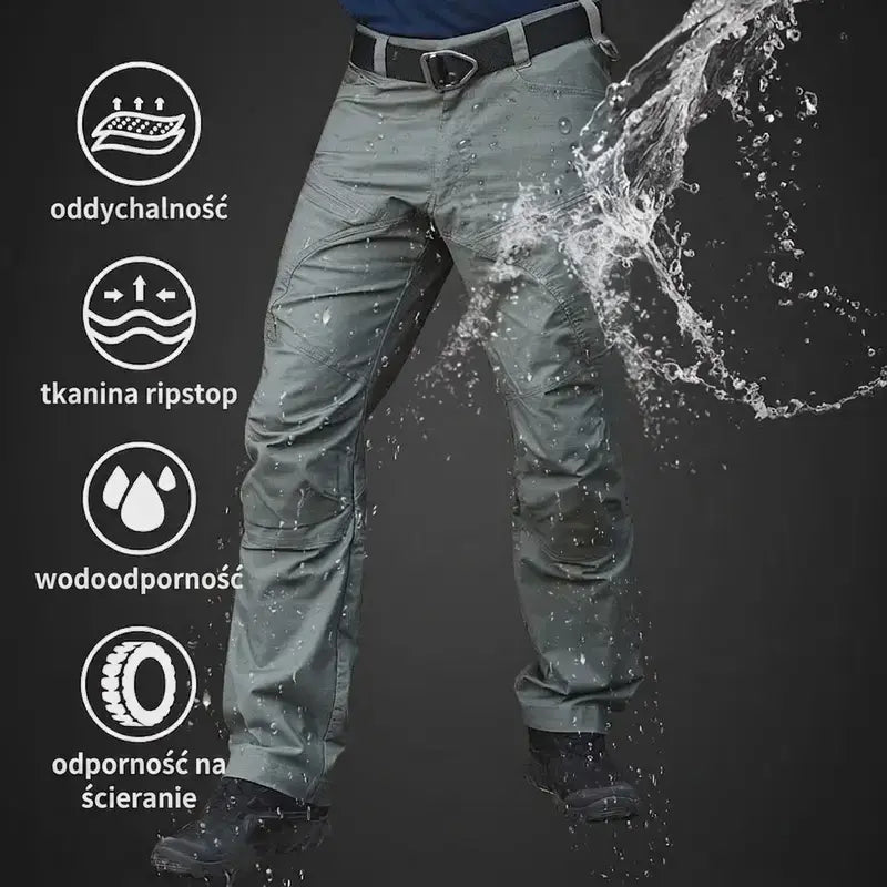 🔥【50% Promocji】🔥 [S-5XL] Ulepszone wodoodporne spodnie taktyczne wojskowe-4356014