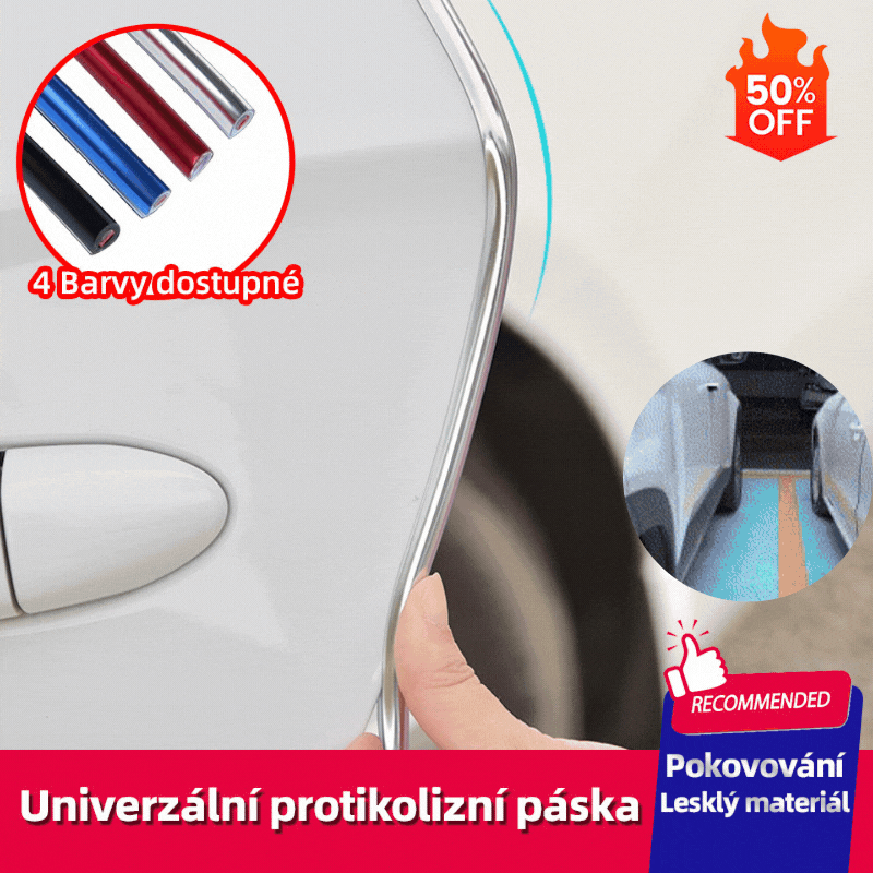 💥【15M】🚗🚗 Univerzální nárazová páska na dveře, kapotu a kufr auta