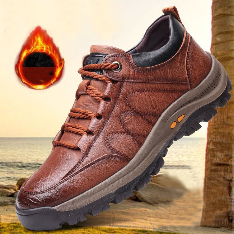 🔥【39-48】👞Los más vendidos con un 40% de descuento: zapatos de cuero para hombre de nueva moda de invierno 2025, extremadamente cómodos