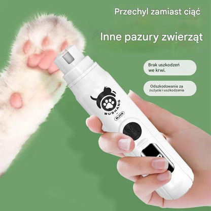 📢【Kup 1, 1 dostaniesz gratis】📢Oferta ograniczona czasowo! 🔥Elektryczny obcinacz do pazurów dla zwierząt do przycinania i czyszczenia pazurów kotów i psów.