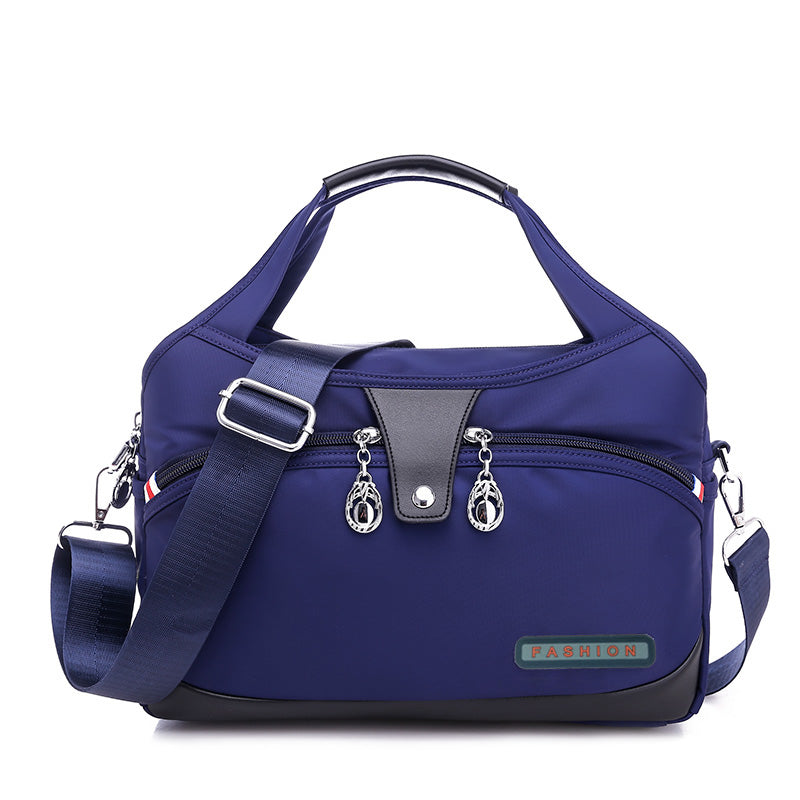 👜【50% kedvezmény】Divatos női könnyű, lezser Oxford szövet kézitáska nagy kapacitással, 💧Vízálló, ✅Tökéletes utazáshoz és vásárláshoz, ✅Többféle hordozási lehetőség: kézitáska, válltáska, oldaltáska