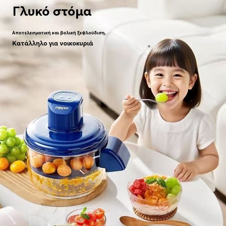 ⏳Oferta por tiempo limitado: 49% de descuento⏰ Pelador eléctrico transparente para frutas y verduras🍇🧄