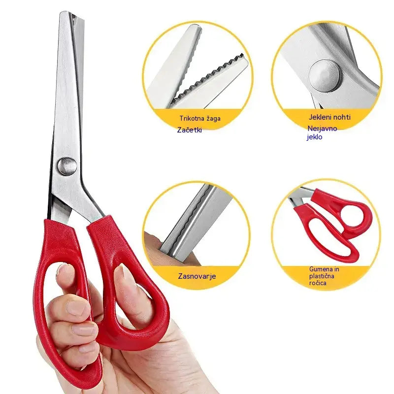 ✂️✨ Tijeras de costura y encaje DIY 🧵💖 Corte preciso y fácil en todo momento, ayudándote a crear tus propias obras maestras 🎀🌟