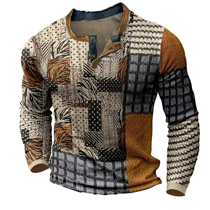 🔥🔥Nova moška polo majica z dolgimi rokavi velike velikosti【S-4XL】