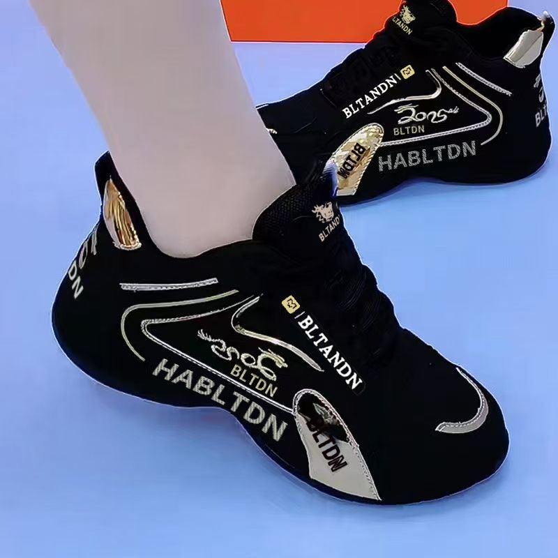 🔥👟 Vysoké tenisky so zlatým vzorom | Štýlové a všestranné | Unisex | Dostupné v rôznych štýloch