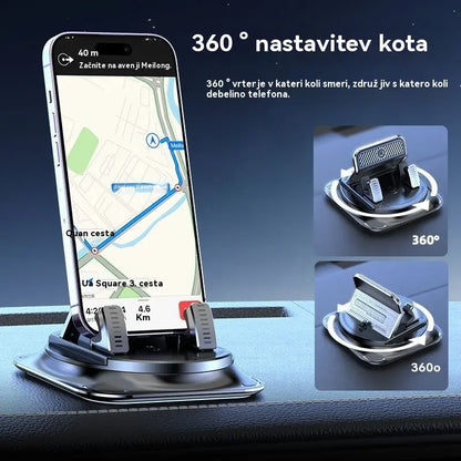 🔥🚗 Varno in pametno: Vrhunsko držalo za telefon v avtomobilu 2 v 1! 🚗